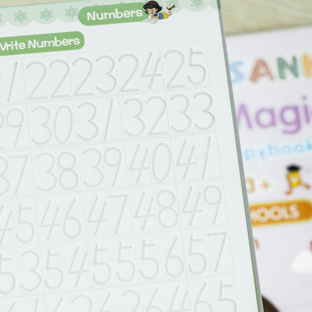 Magisches Übungsbuch A5 für Kinder – inkl. Stift und Ersatzminen