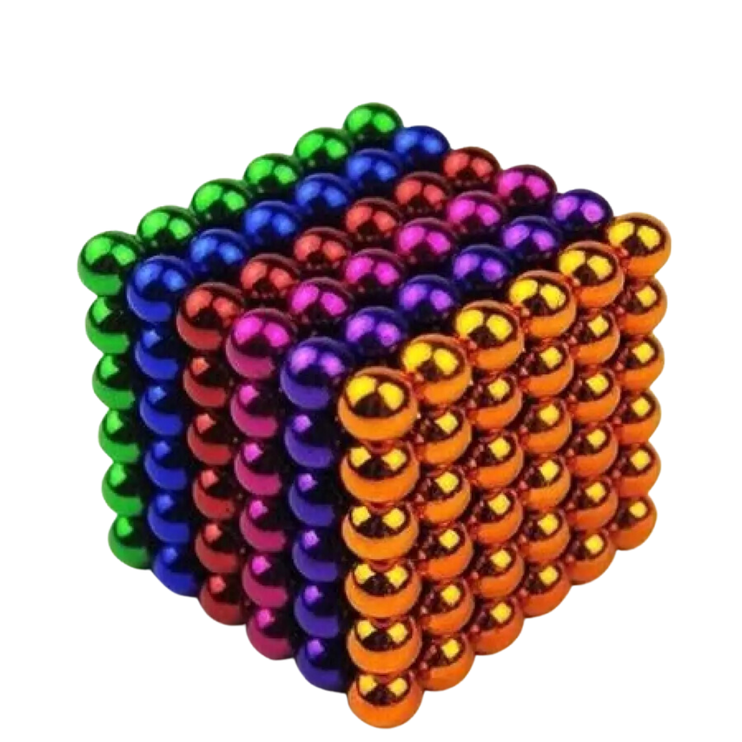 216 Stück Magnetkugeln lose – magnetisches Kreativ-Set für Erwachsene