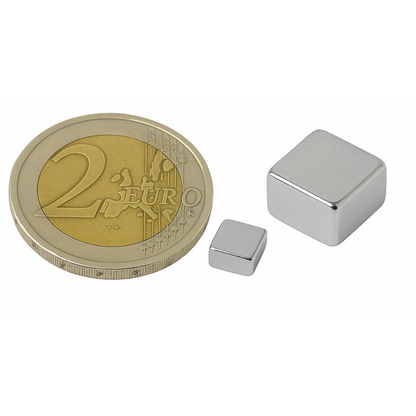 Starker Neodym-Magnet 5x5x2 mm – kompakter Quadermagnet für Modellbau und Industrie